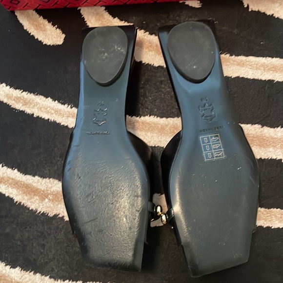 Tory Burch Pierced Mule Sandals - Picture 8 of 8